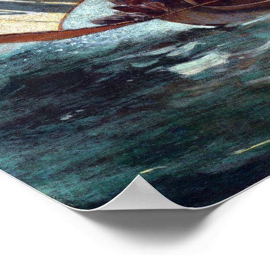 Poster Winslow Homer Breezing Up (Un Vent Équitable) (Coin)