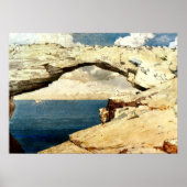 Poster Winslow Homer - Fenêtres en verre (Devant)