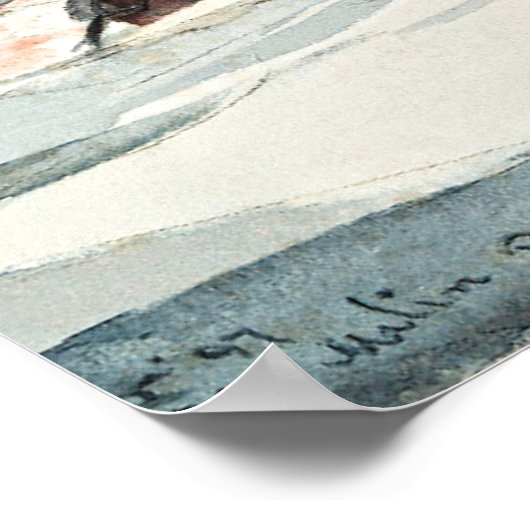 Poster Winslow Homer, Ile Malin, (Coin)