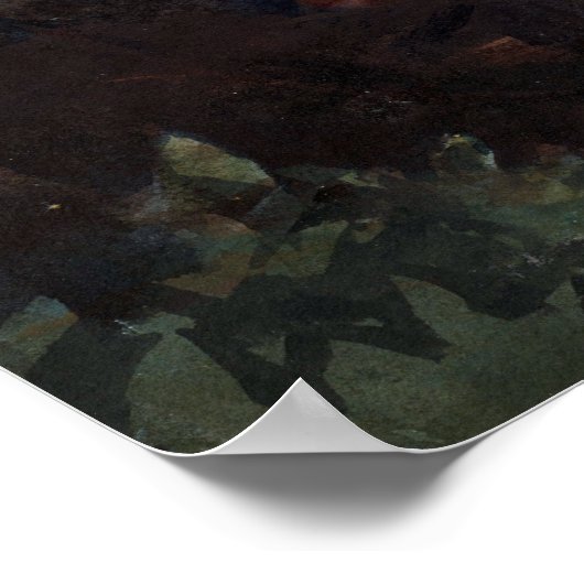 Poster Winslow Homer Mink Pond (Coin)