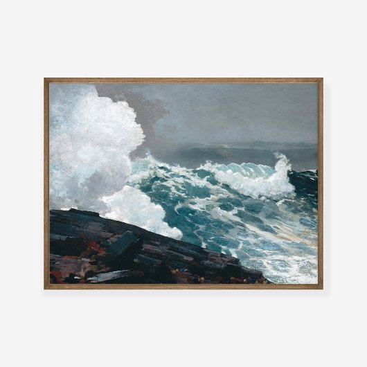 Poster Winslow Homer Northeaster