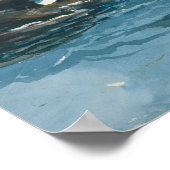 Poster Winslow Homer - Rocky Shore, Bermudes (Coin)