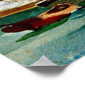 Poster Winslow Homer - Sloop, Bermudes (Coin)