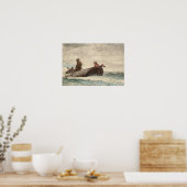 Poster Winslow Homer - Tynemouth Priory, Angleterre (Cuisine)