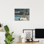 Poster Winslow Homer - West India Divers (Bureau à domicile)