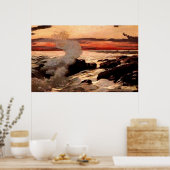 Poster Winslow Homer's "Prout's Neck" - Imprimer (Cuisine)