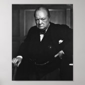 Poster Winston Churchill (Devant)