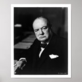 Poster Winston Churchill (Devant)