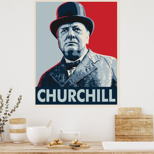 Poster Winston Churchill (Cuisine)