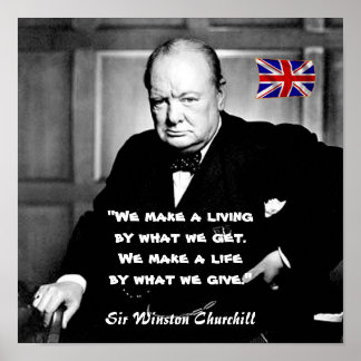 Poster Winston Churchill - Une vie contre une vie