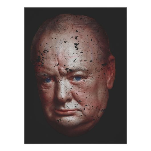 Poster Winston Churchill (United Kingdom)​  (Devant)