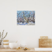 Poster Winter Apple Pruning  / Artist Larry Lerew (Cuisine)