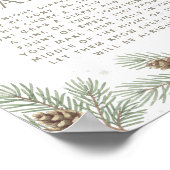 Poster Winter Baby Shower Late Night Diapers Party Game (Coin)