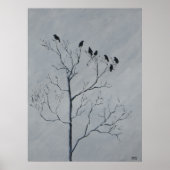 Poster Winter Birds (Devant)