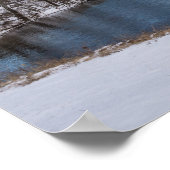 Poster Winter Blue James (Coin)