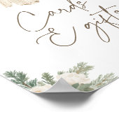 Poster Winter Clothesline Baby Shower Cards and Gifts (Coin)