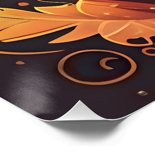 Poster Winter Elf Whimsy : Belle conception de style logo (Coin)