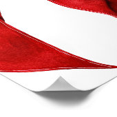 Poster Winter Engagement She Said Yes Coquette Red Bow (Coin)