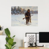 Poster Winter Hunt (Bureau à domicile)