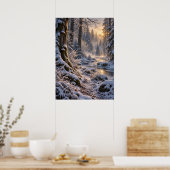 Poster Winter in the Fourfold Forest (Cuisine)