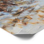 Poster WInter Mountain Man Fine Art (Coin)