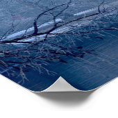Poster Winter on the river (Coin)