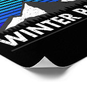 Poster Winter Park Colorado Bluebird Mountain (Coin)