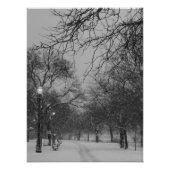 Poster Winter Path (Devant)