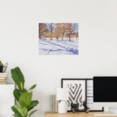 Poster Winter Richmond Park (Bureau à domicile)