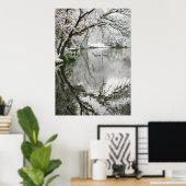 Poster Winter Scene (Thuiskantoor)