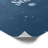 Poster Winter Serenity Art Print – “Soft Light in Quiet S (Coin)