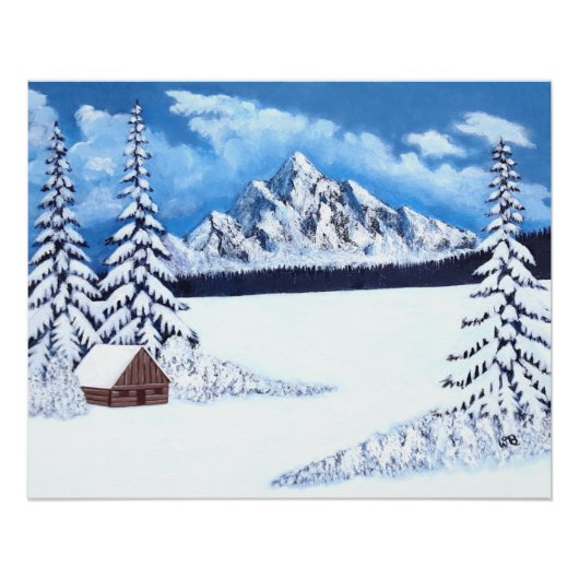 Poster Winter Wonder Glossy (Devant)