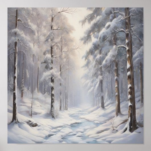 Poster Winter Wonderland (Devant)