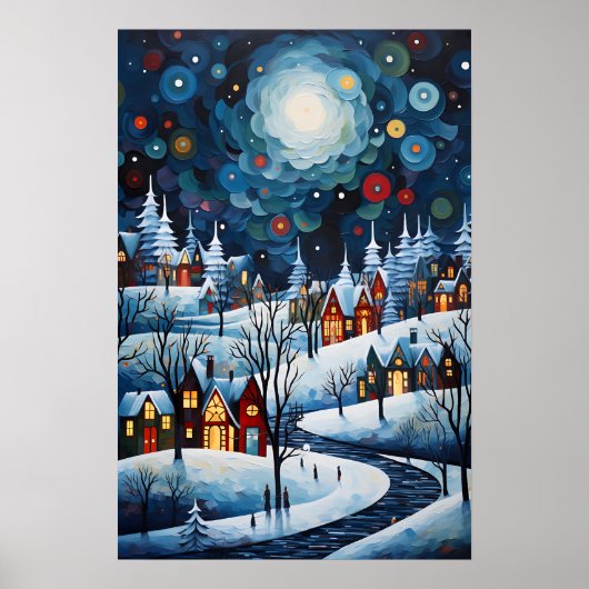 Poster Winter Wonderland (Devant)