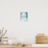 Poster Winter Wonderland, Mariage String Lights (Cuisine)