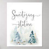 Poster winterbosontsmettingsstation (Voorkant)