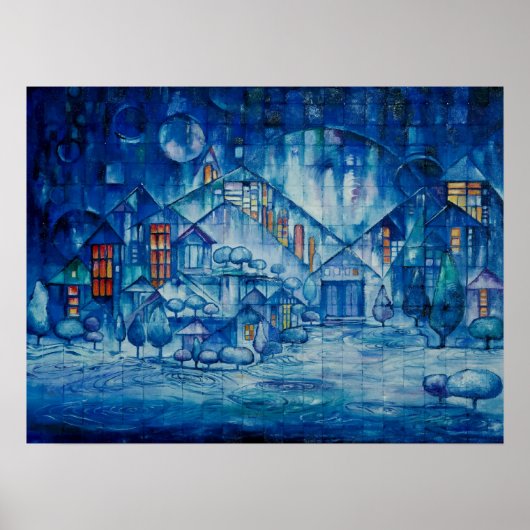 Poster wintergloed (Voorkant)