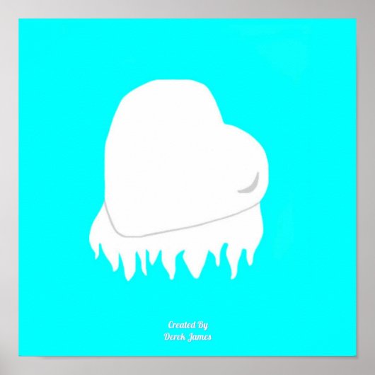 Poster winterhart (Voorkant)