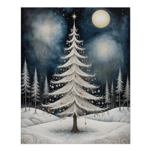 Poster Winter's Starry Eve (Devant)