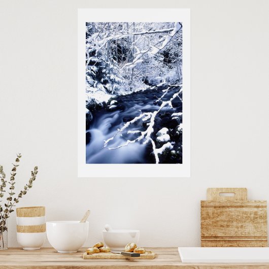 Poster Winterscape (Cuisine)