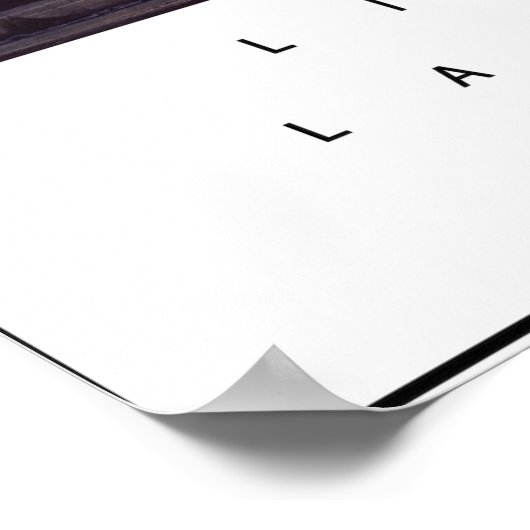 Poster winterscène (Hoek)