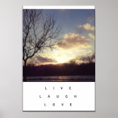 Poster winterscène (Voorkant)