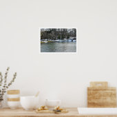 Poster winterwater (Keuken)