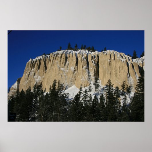Poster Wintery Hoodoos (Devant)