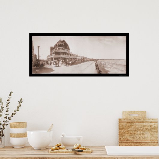 Poster Winthrop, MA Photo 1904 (Cuisine)