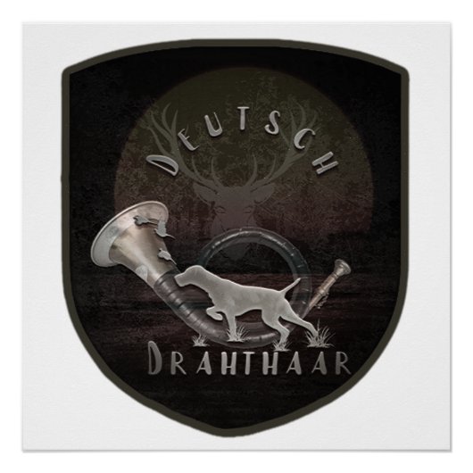 Poster Wirehaire Pointer Perfect Poster (Voorkant)