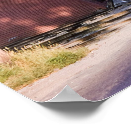 Poster Wiscasset et Bridge 1960 (Coin)