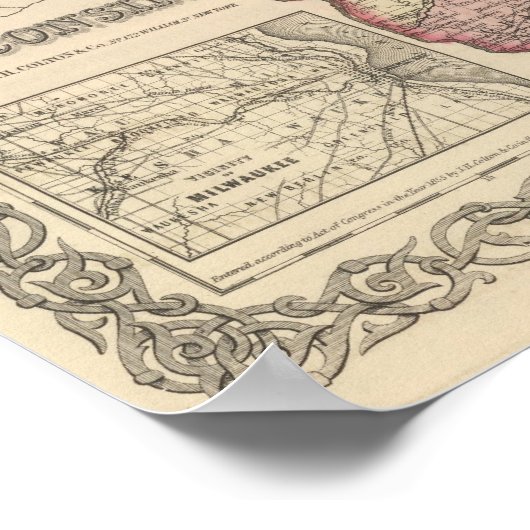 Poster Wisconsin (Coin)