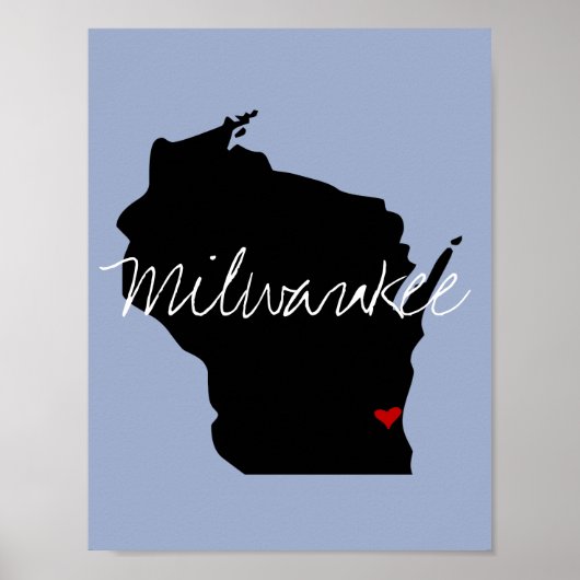 Poster Wisconsin (Devant)