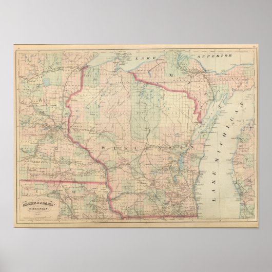 Poster Wisconsin 6 (Devant)